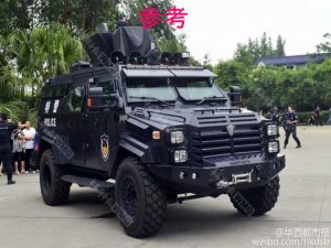 中国人民武装警察部隊#特殊警察部隊車両