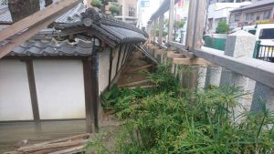 大阪北部地震・茨木神社