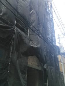 大阪北部地震・寝屋川市内のダメージを受けたマンション①