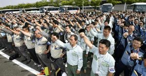 大阪北部地震・開栓隊決起式