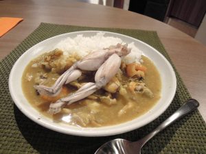 明治五年のカエルを使ったカレー