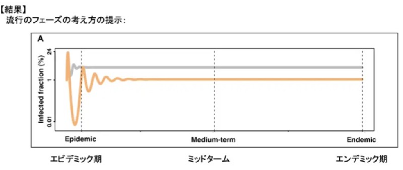 流行のフェーズの考え方(西浦教授提供)