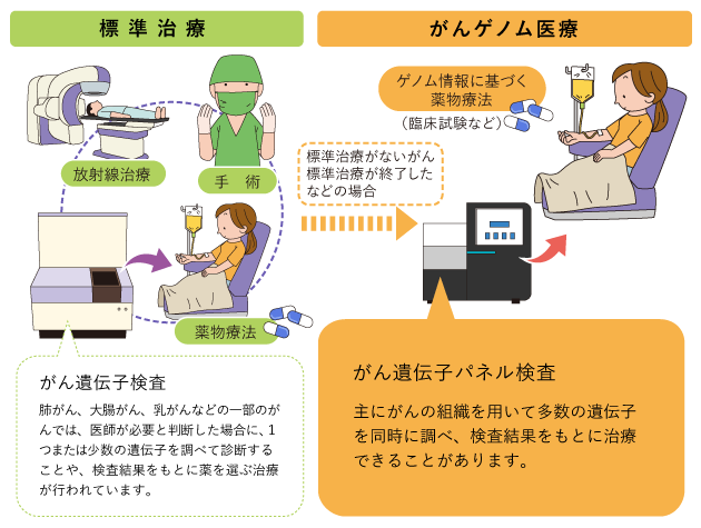 がんゲノム医療としてのがん遺伝子パネル検査