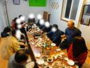 全州市の桃栽培組合の方々と会食