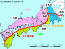 中央構造線とフォッサマグナ