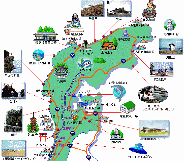 能登半島地図