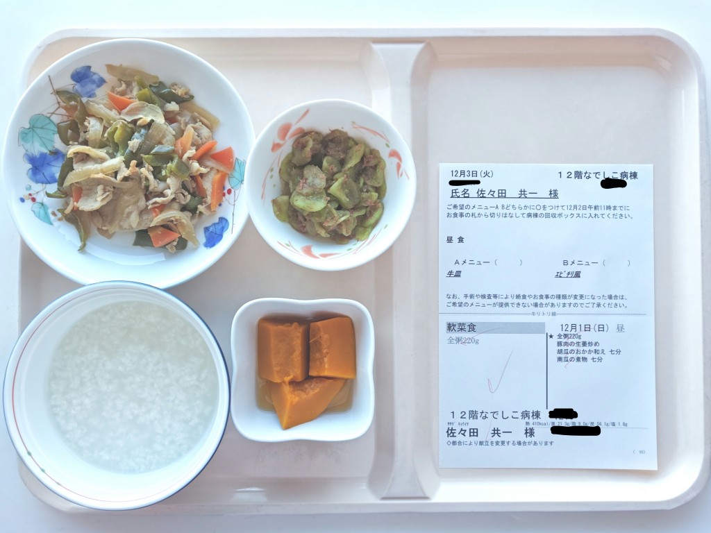 2024/12/1＊昼食