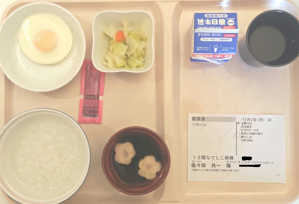 2024/12/02＊朝食