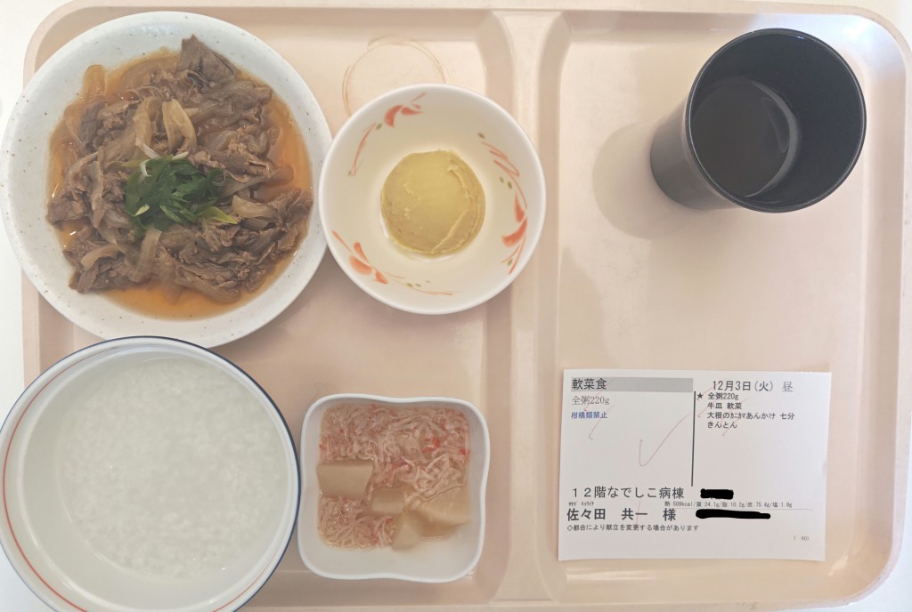 2024/12/3＊昼食