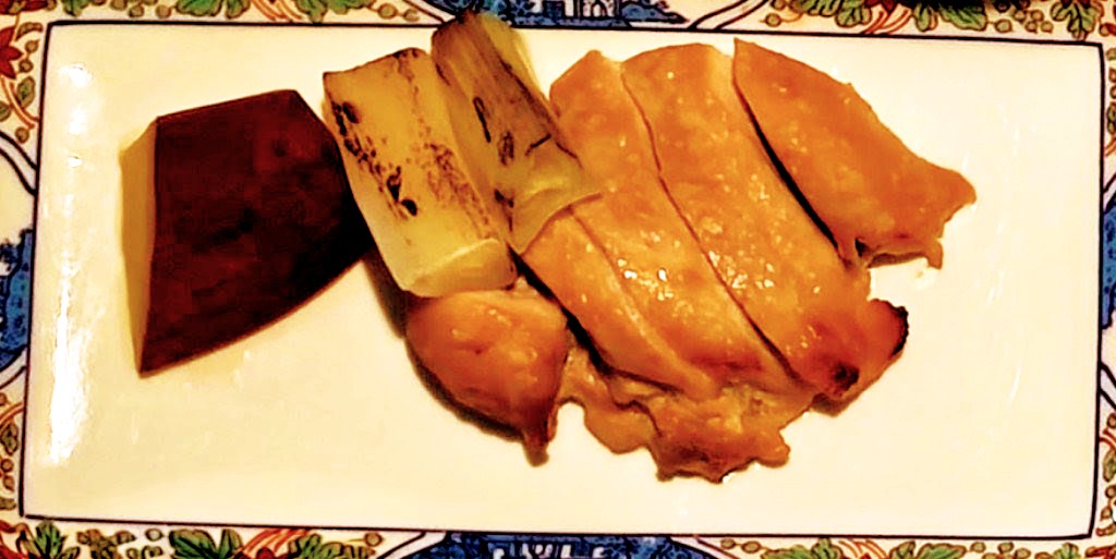 鶏肉の酒粕味噌漬焼き