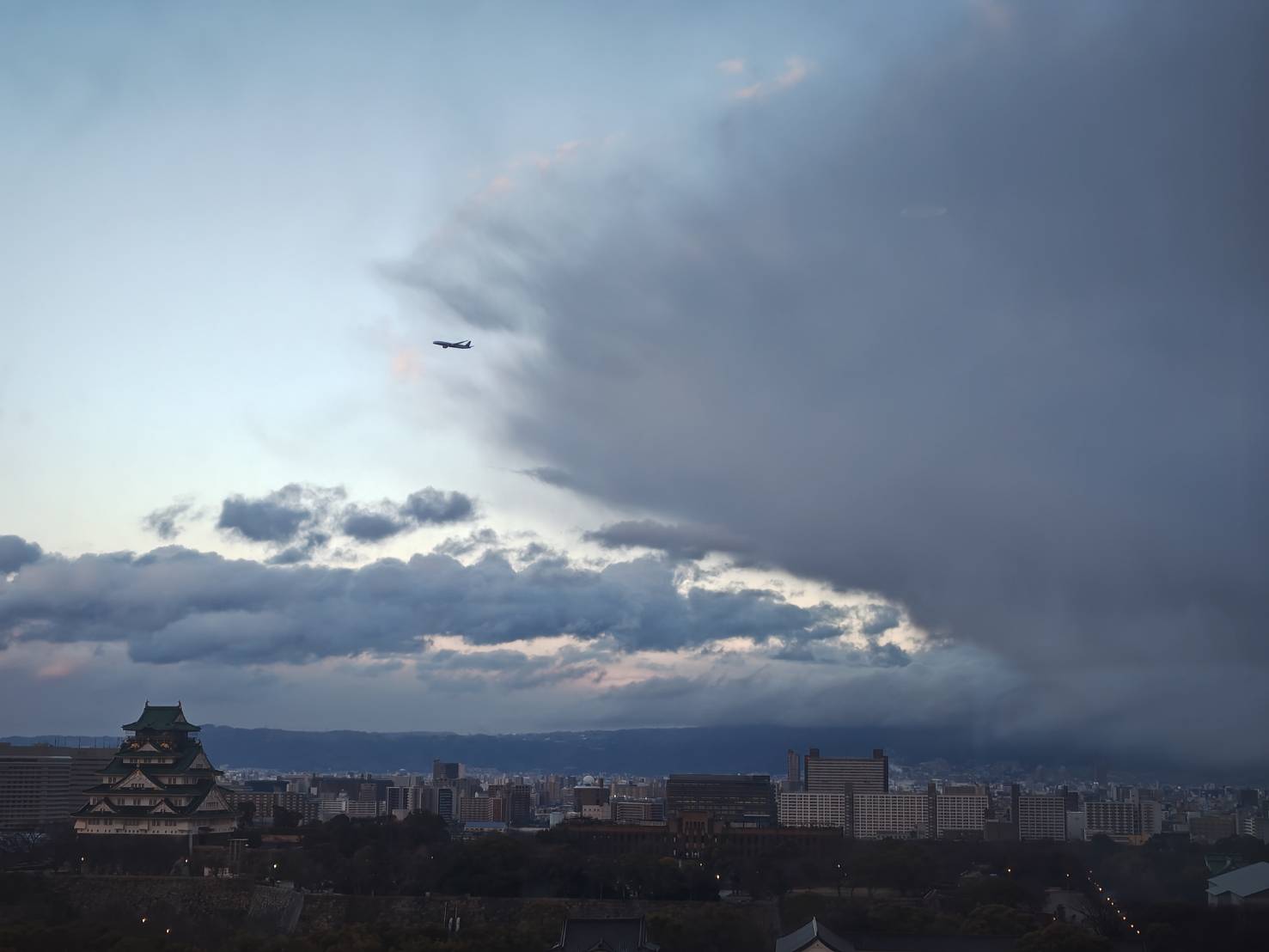 2月18日・夕刻・雪