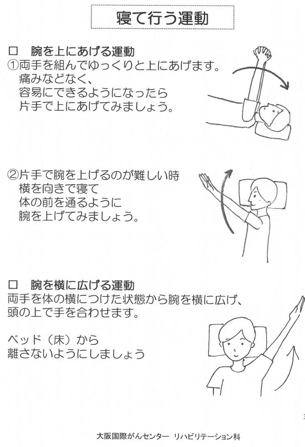 寝て行う運動